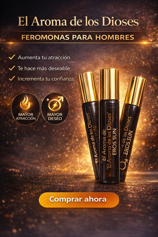 Feromona Eros Sun ™ (Feromona Para hombre) / ¡Resalta tu esencia natural!