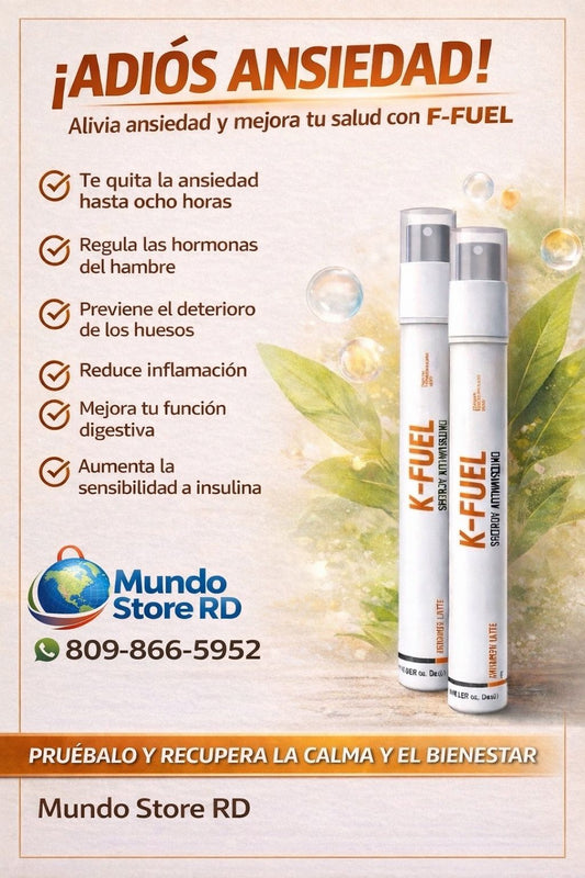 K-FUEL ™ / “Dile adiós a la ansiedad, dale la bienvenida al bienestar”